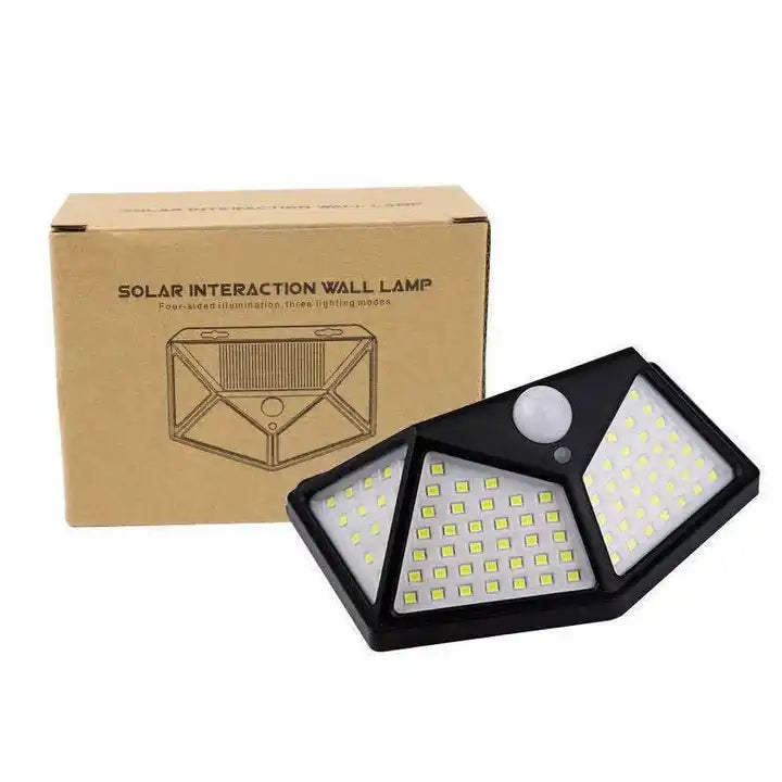 Lámpara Solar SecureLight con Sensor de Movimiento – Iluminación Potente y Ahorro Total