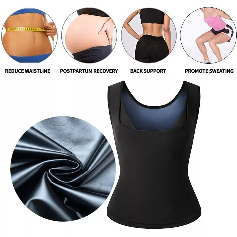Chaleco Sauna Reductor “ThermoFit Pro” – Activa tu Sudor, Define tu abdomen