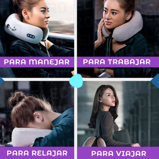 Masajeador Cervical Inteligente: relájate donde quieras, cuando quieras.