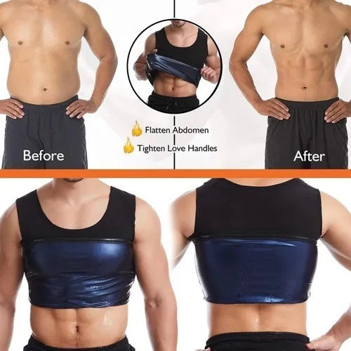 Chaleco Sauna Reductor “ThermoFit Pro” – Activa tu Sudor, Define tu abdomen