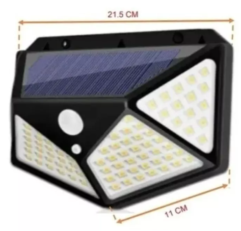 Lámpara Solar SecureLight con Sensor de Movimiento – Iluminación Potente y Ahorro Total