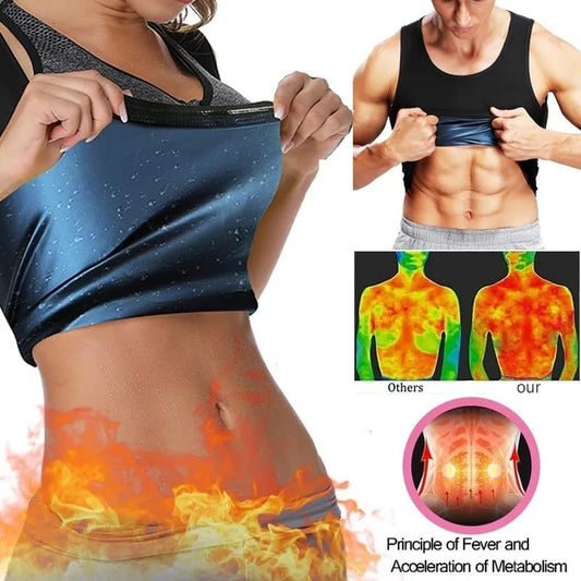Chaleco Sauna Reductor “ThermoFit Pro” – Activa tu Sudor, Define tu abdomen