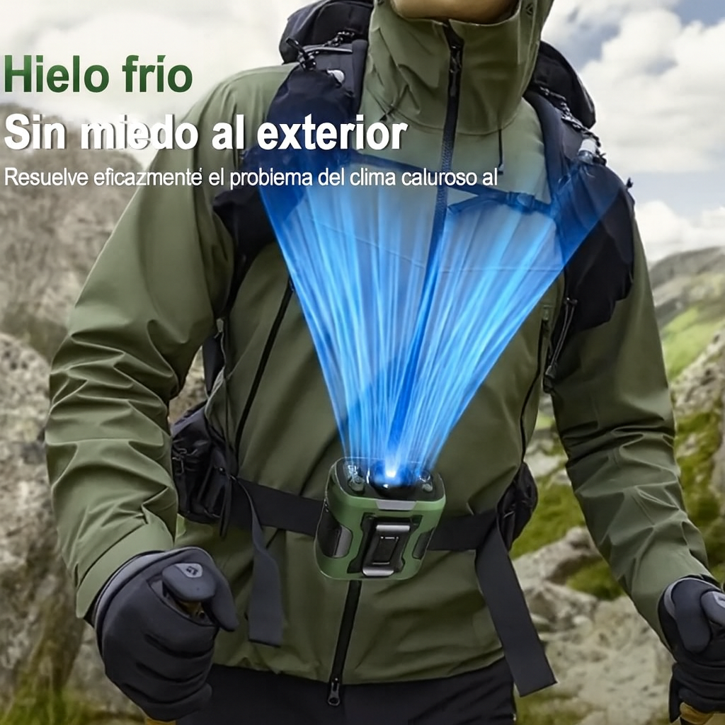 Ventilador Ultra Pro™ – Potencia portátil para vencer el calor donde estés