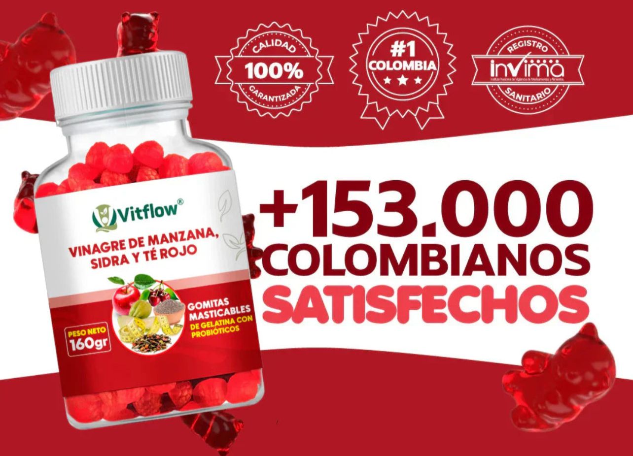 Gomitas Vinagre de Manzana – Apoyo Natural para tu Salud y Bienestar