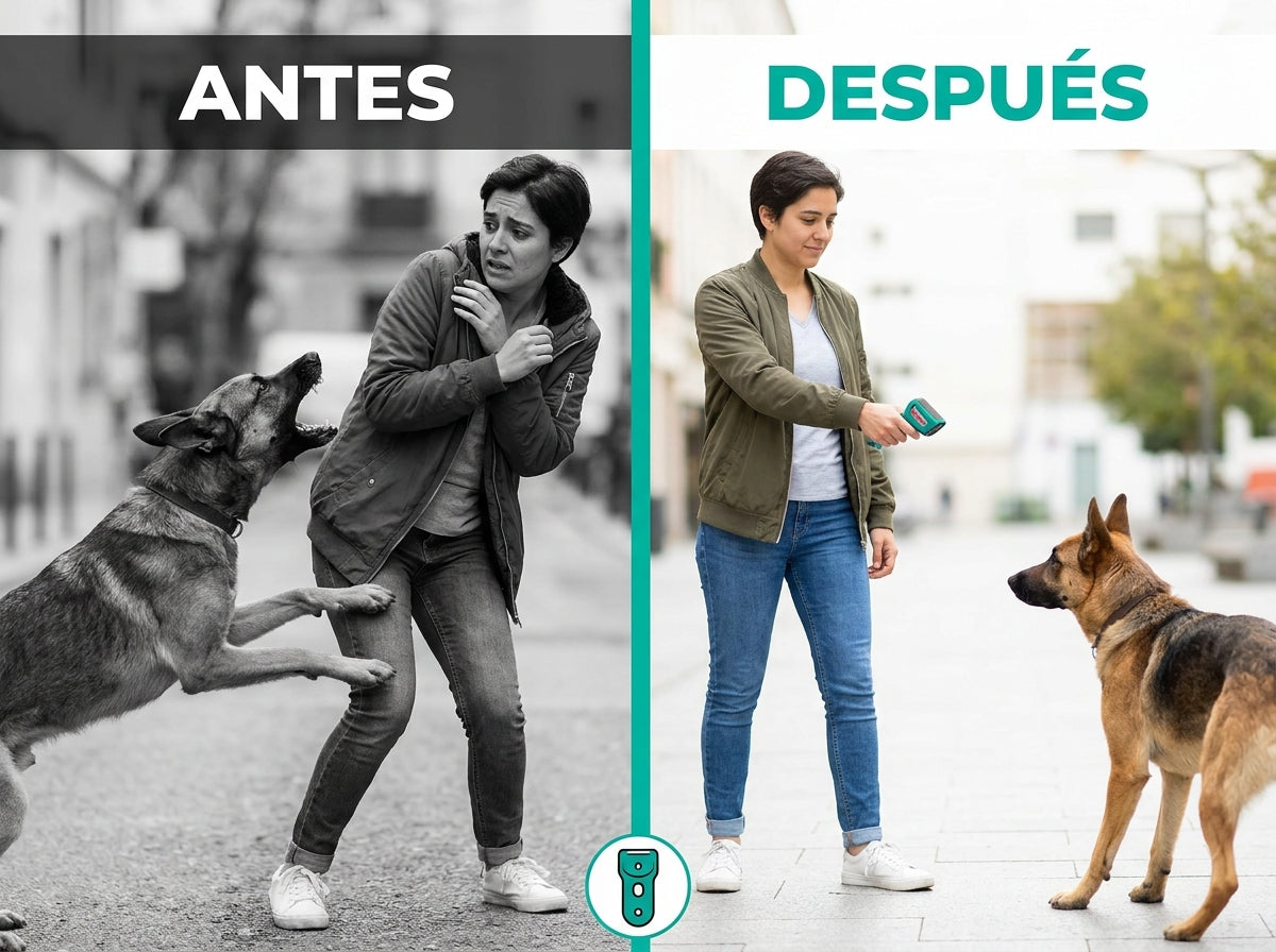 ¿Cansado de salir con miedo a los perros?