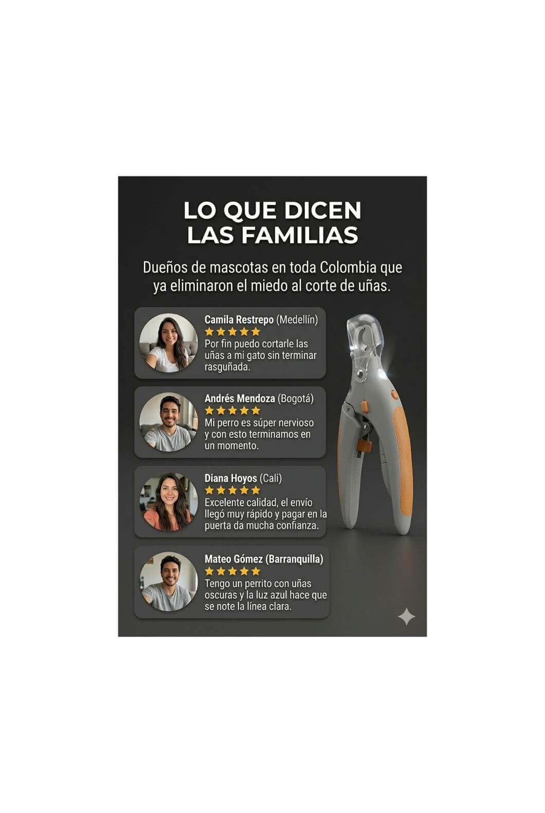 Cortaúñas LED para mascotas — imagen 5